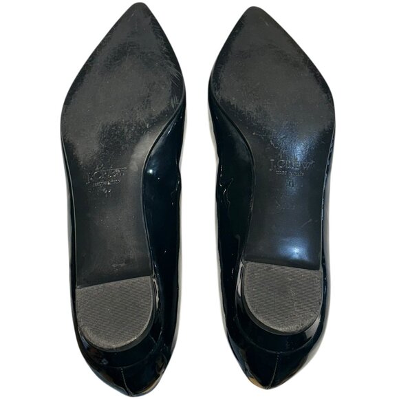 J. Crew Patent Leather Made in Italy Pointed Toe Flats - Picture 11 of 13